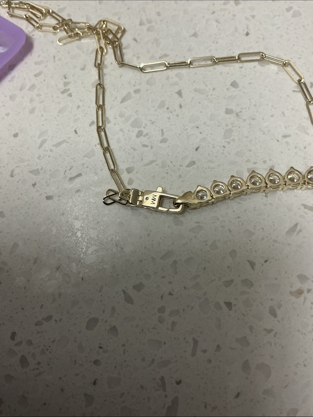 Melinda Maria Not Your Basic Samantha Necklace 5mm - Picture 5 of 6
